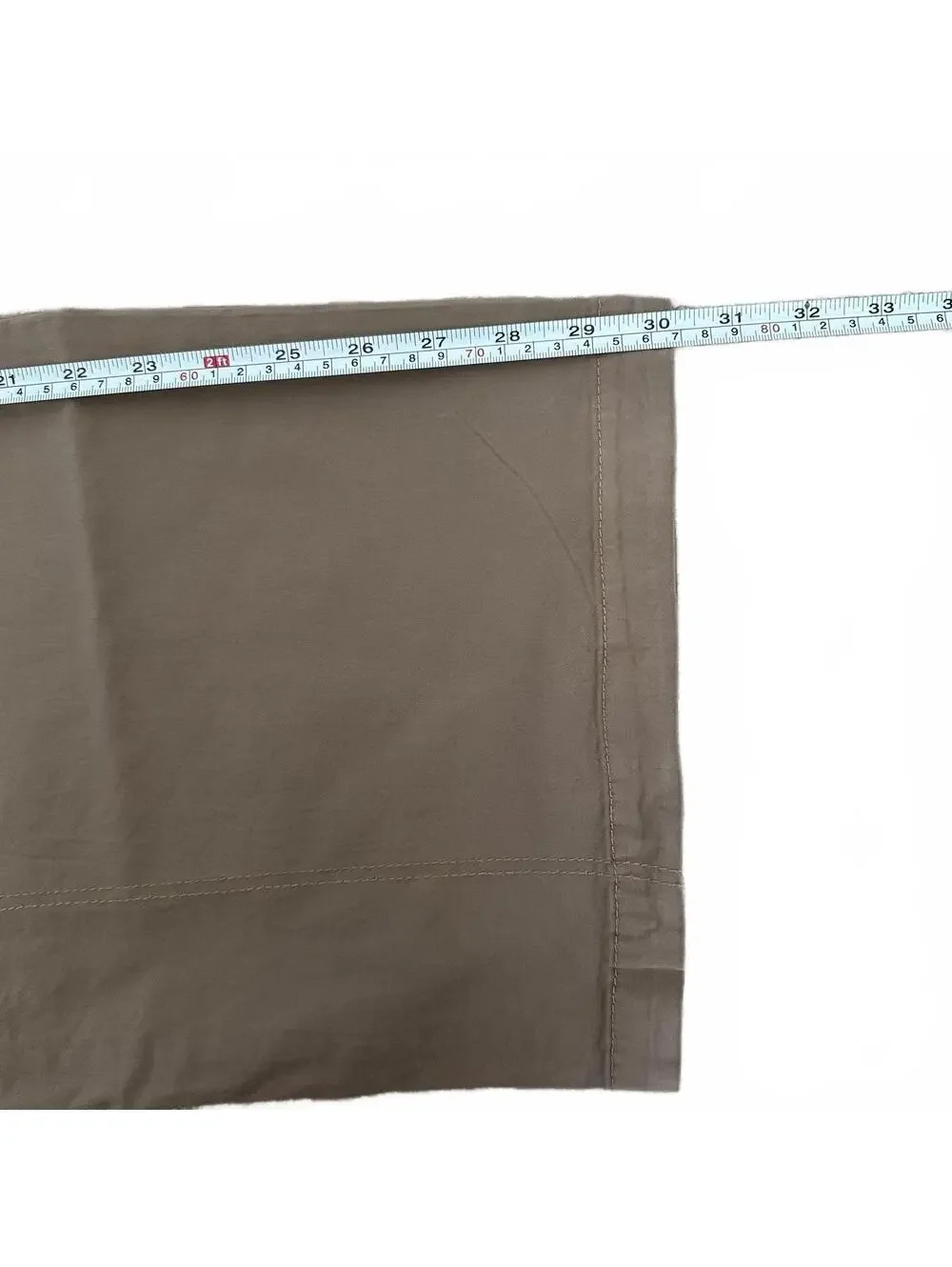 Pacsun Taupe Draped Low Rise Wide Leg Cargo Pants Desert Brown NWT XS